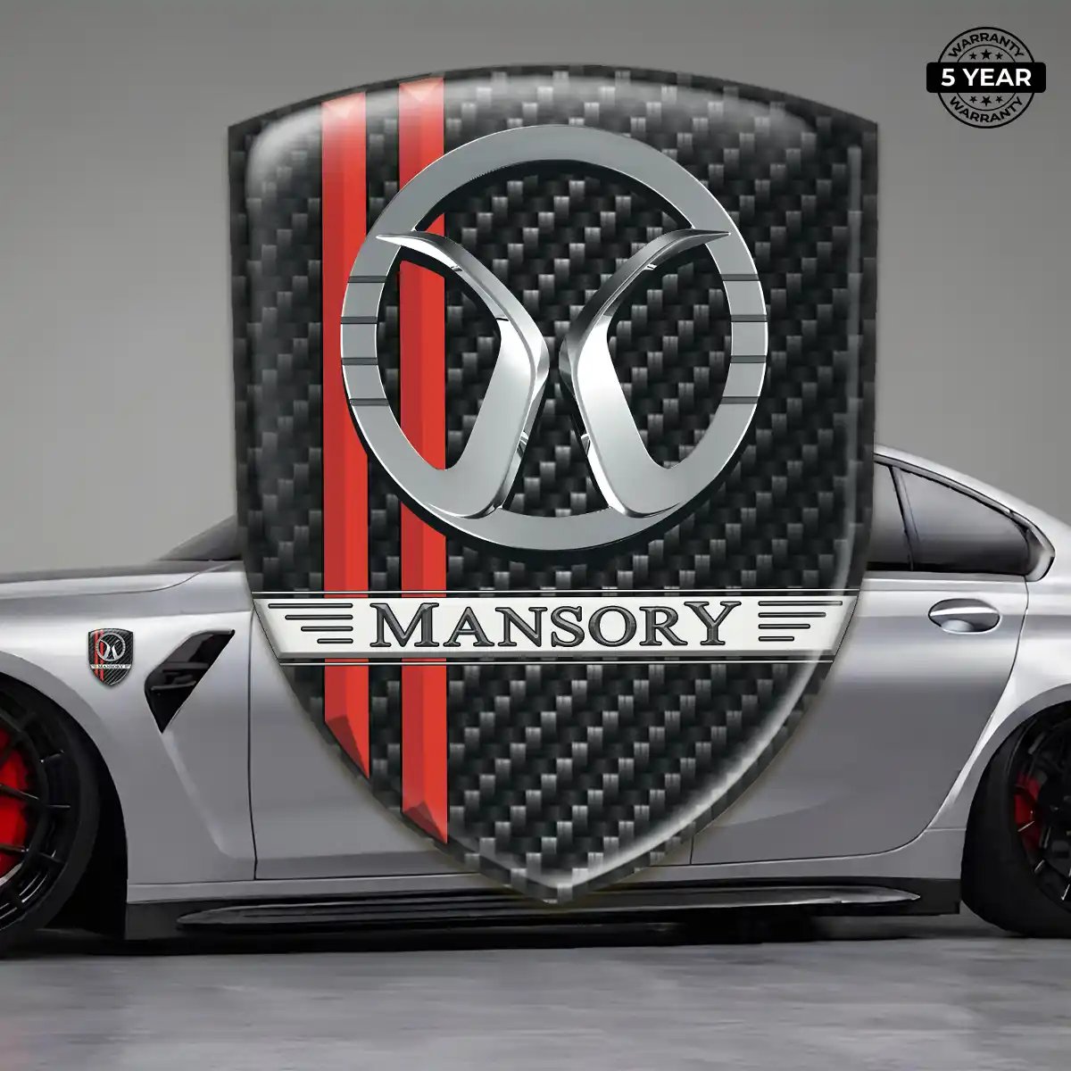 Mansory Car Badge Sticker Prestige Line