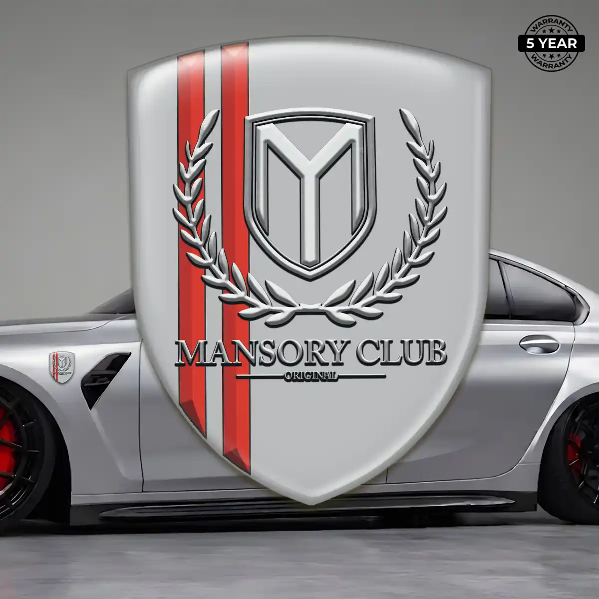 Mansory Car Badge Sticker Prime Quality