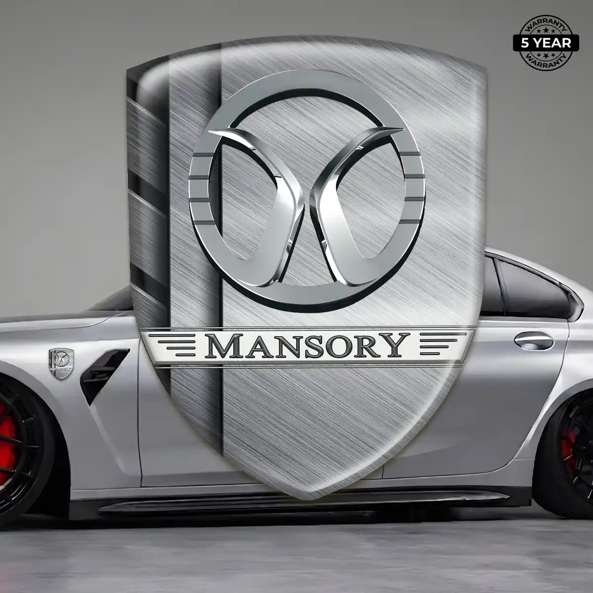 Mansory Car Badge Sticker Refined Design