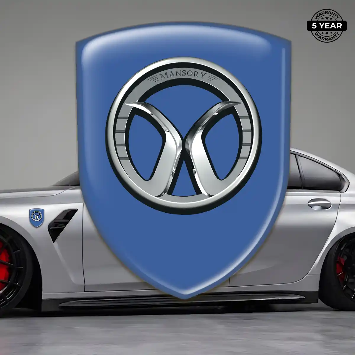 Mansory Car Badge Sticker Signature Grade