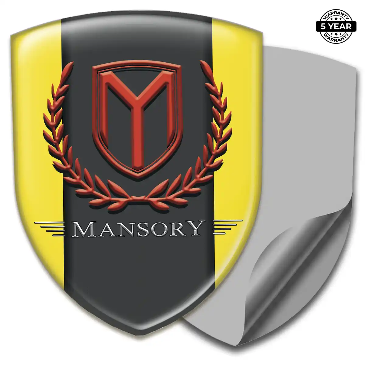 Mansory Car Badge Sticker Sleek Style