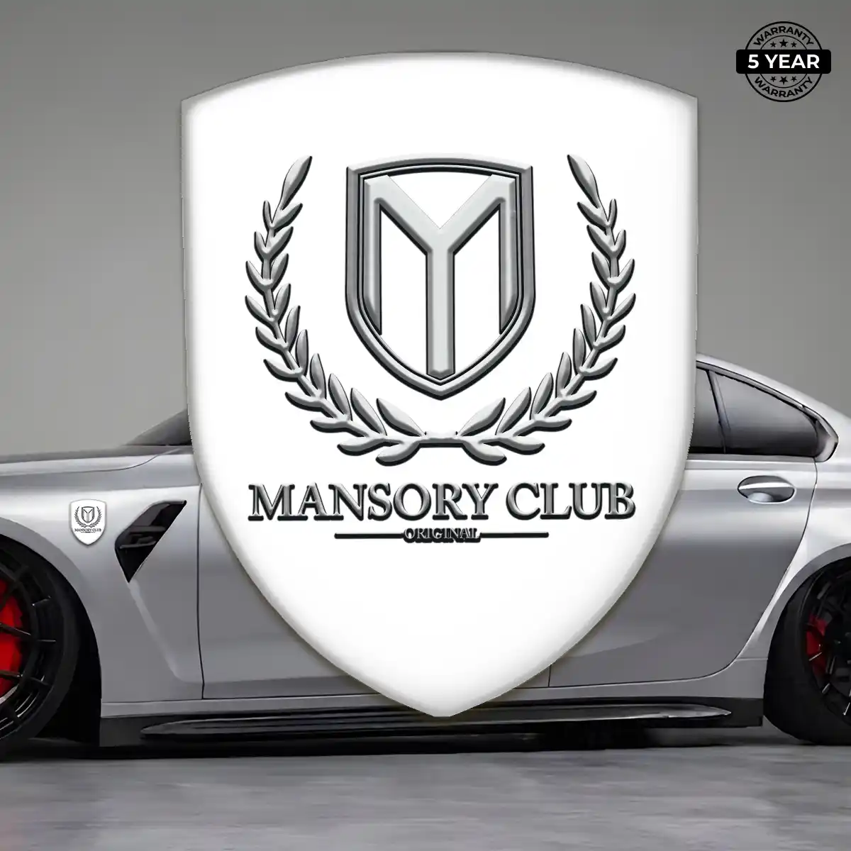 Mansory Car Emblem Decal Deluxe Edition
