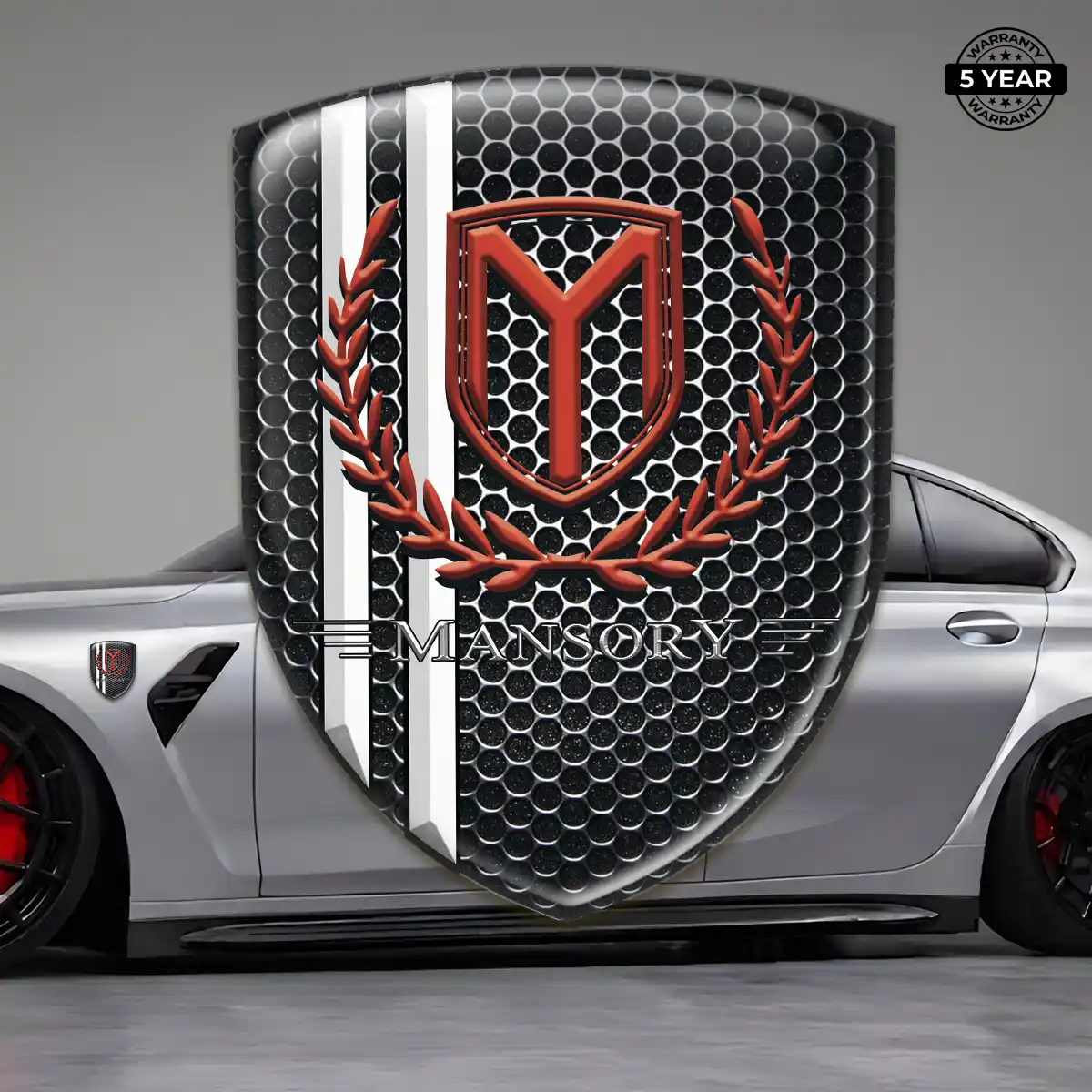 Mansory Car Emblem Decal Elite Edition