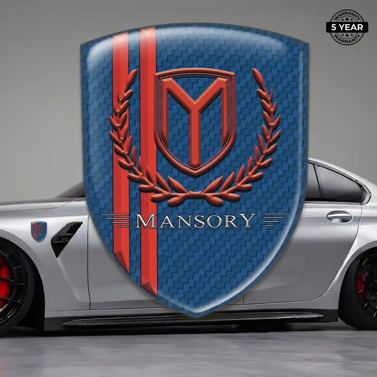 Mansory Car Emblem Decal Noble Edition
