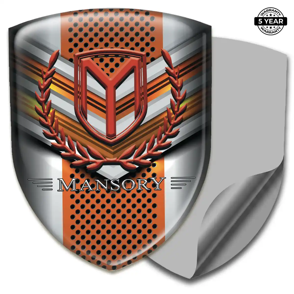 Mansory Car Emblem Decal Opulent Line