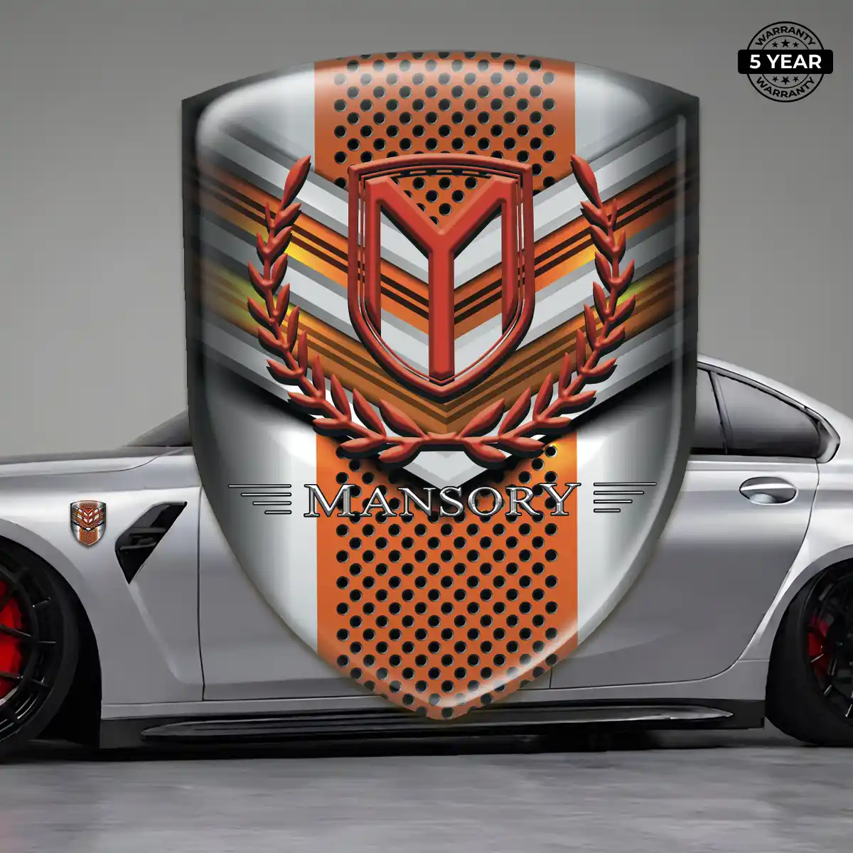 Mansory Car Emblem Decal Opulent Line