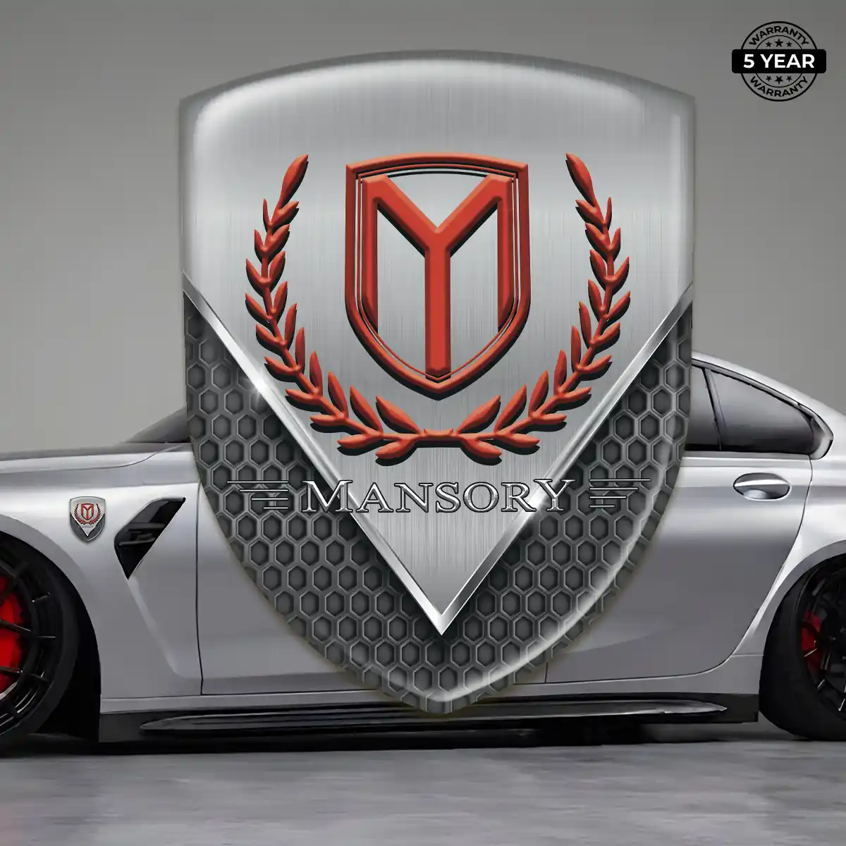 Mansory Car Emblem Decal Prime Quality