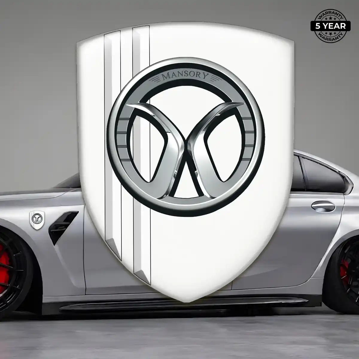 Mansory Car Emblem Decal Resin Elite