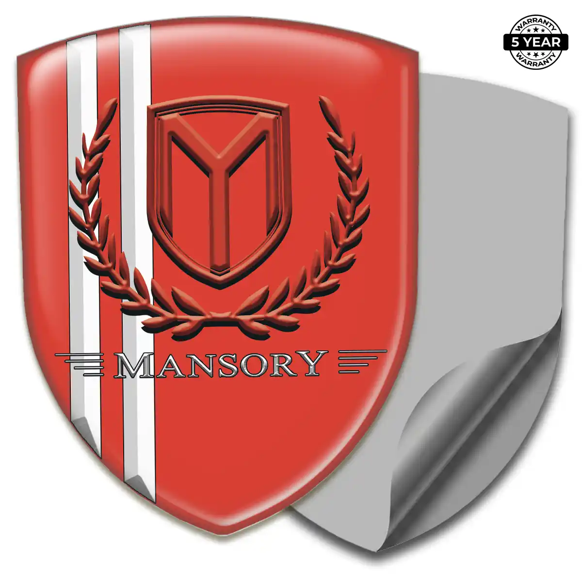 Mansory Car Emblem Decal Sleek Style