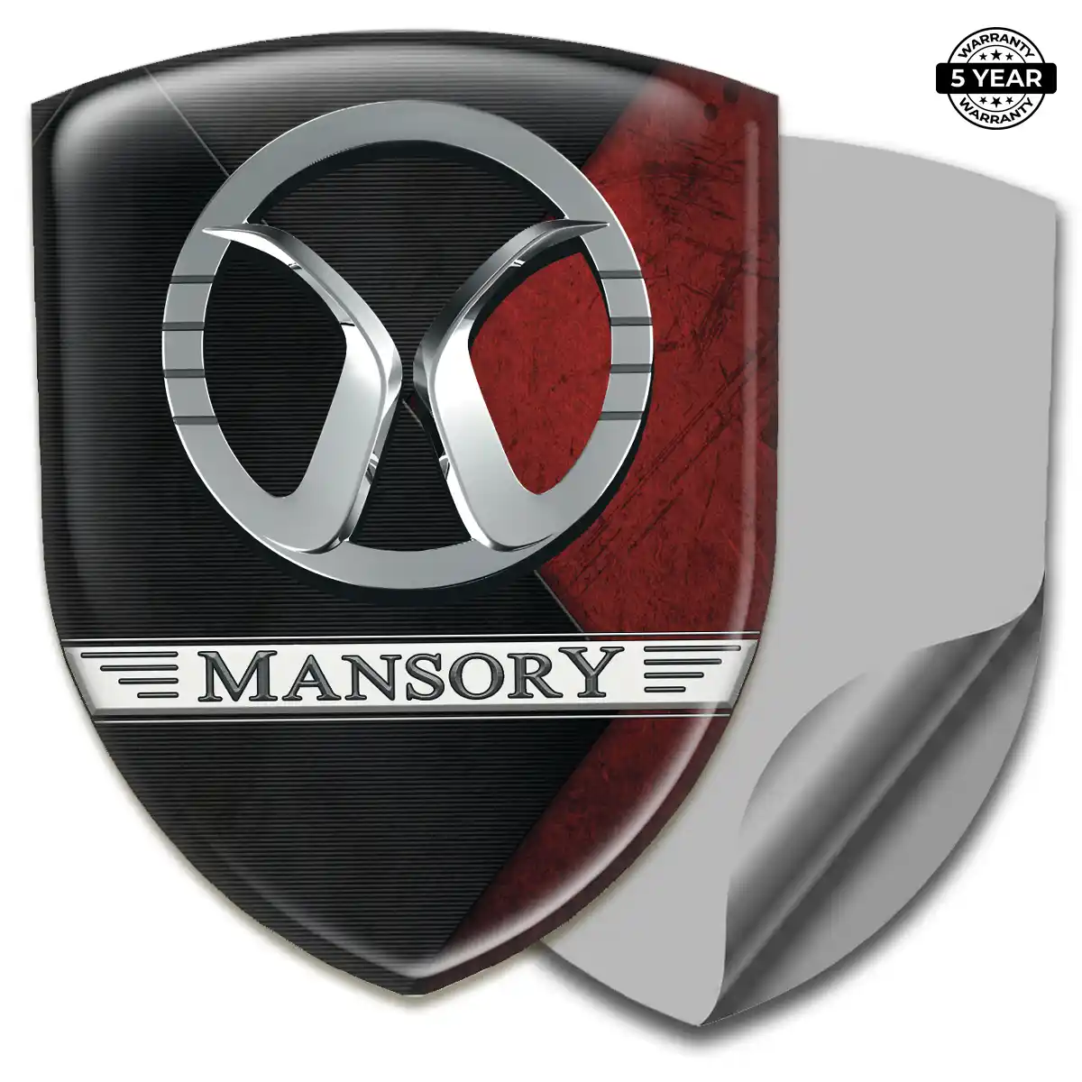 Mansory Car Emblem Overlay Elite Finish