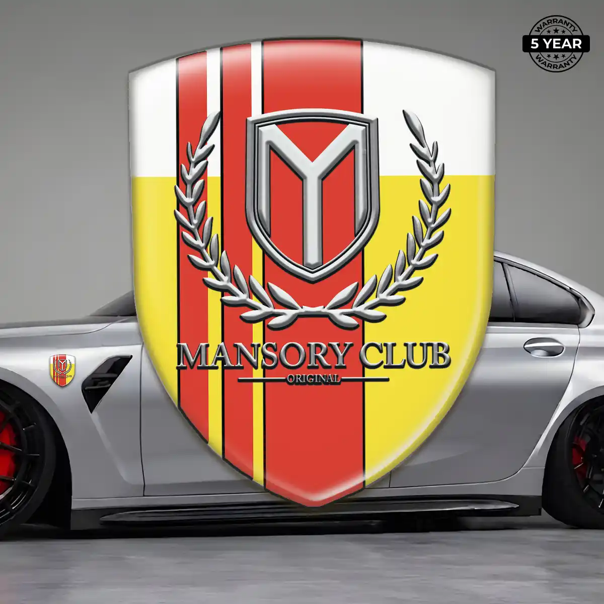 Mansory Car Emblem Overlay Interior Luxe