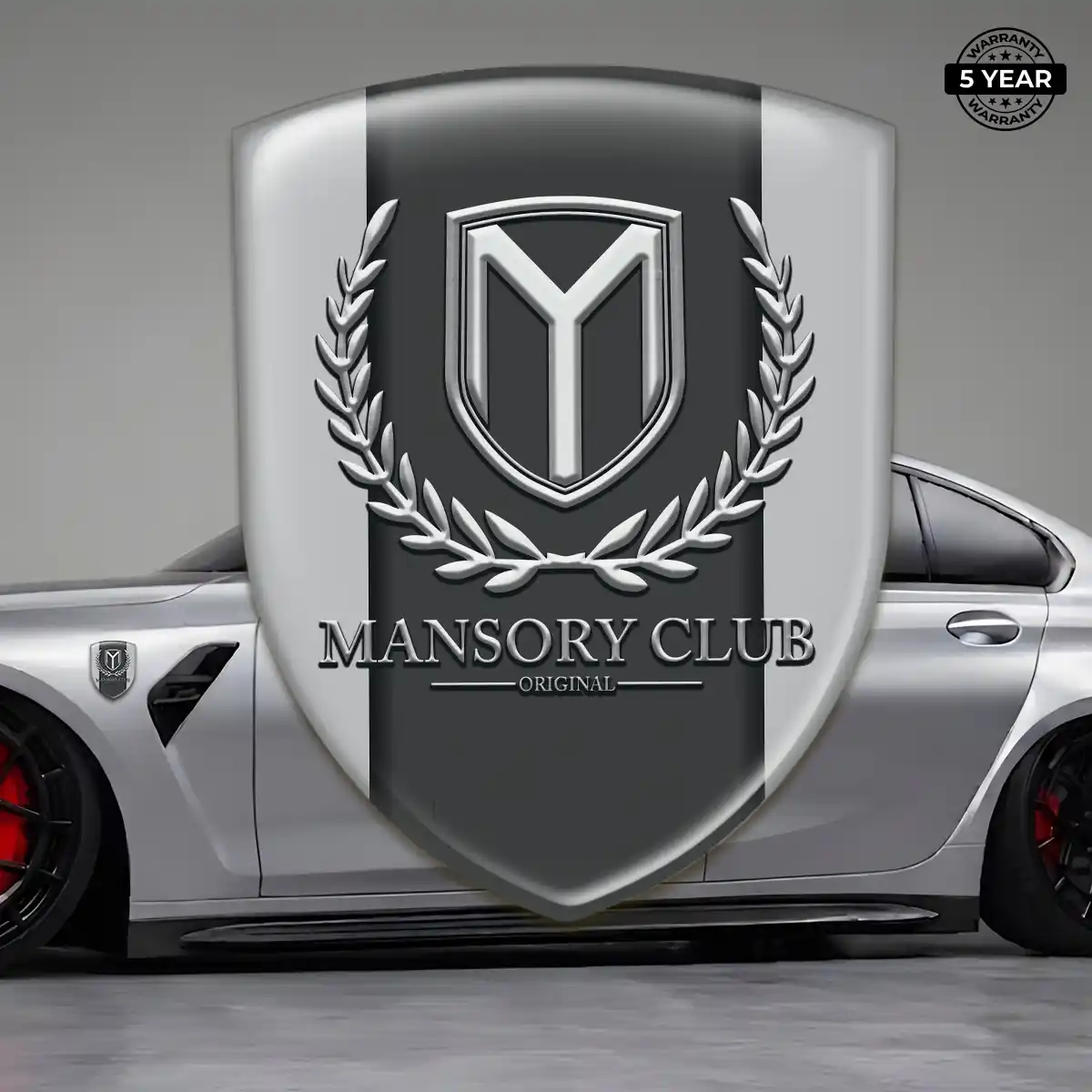 Mansory Car Emblem Overlay Noble Edition