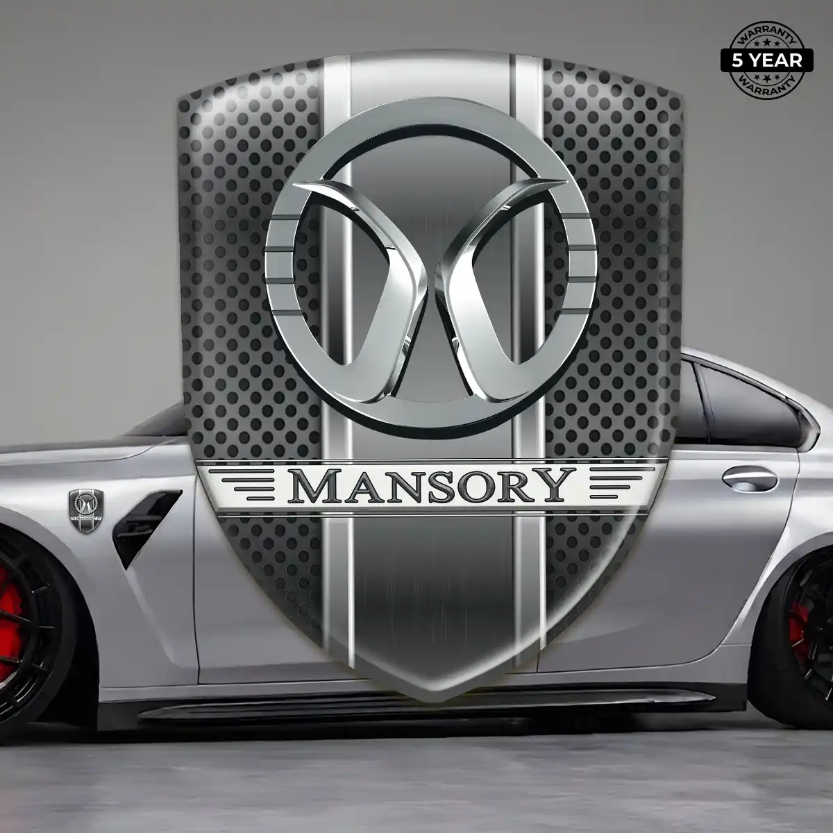 Mansory Car Emblem Overlay Opulent Line