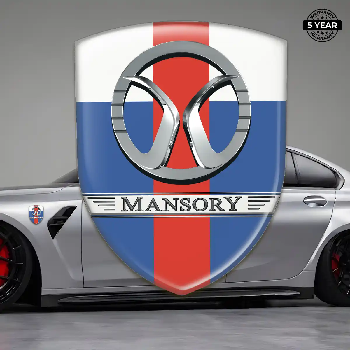 Mansory Car Emblem Overlay Prestige Line