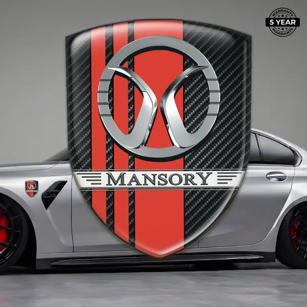 Mansory Car Emblem Overlay Prime Quality