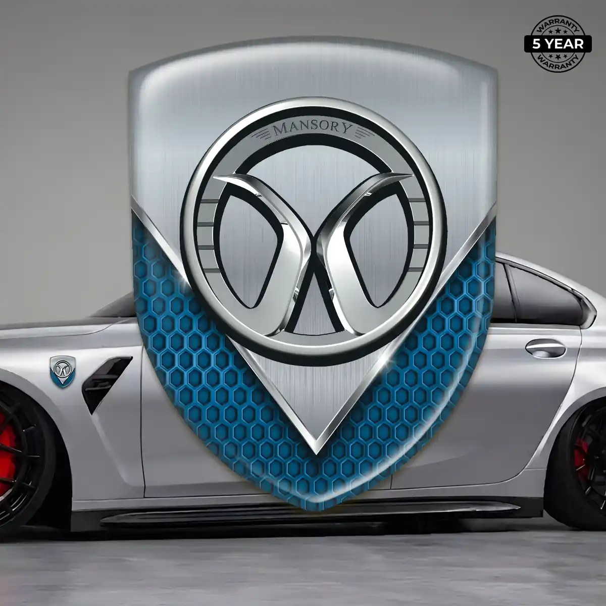 Mansory Car Emblem Overlay Refined Design