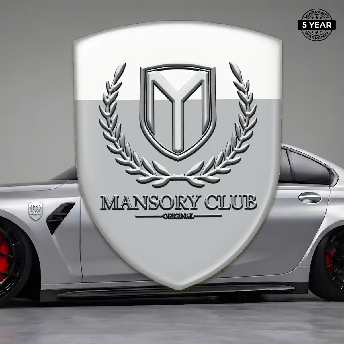 Mansory Car Emblem Overlay Resin Elite