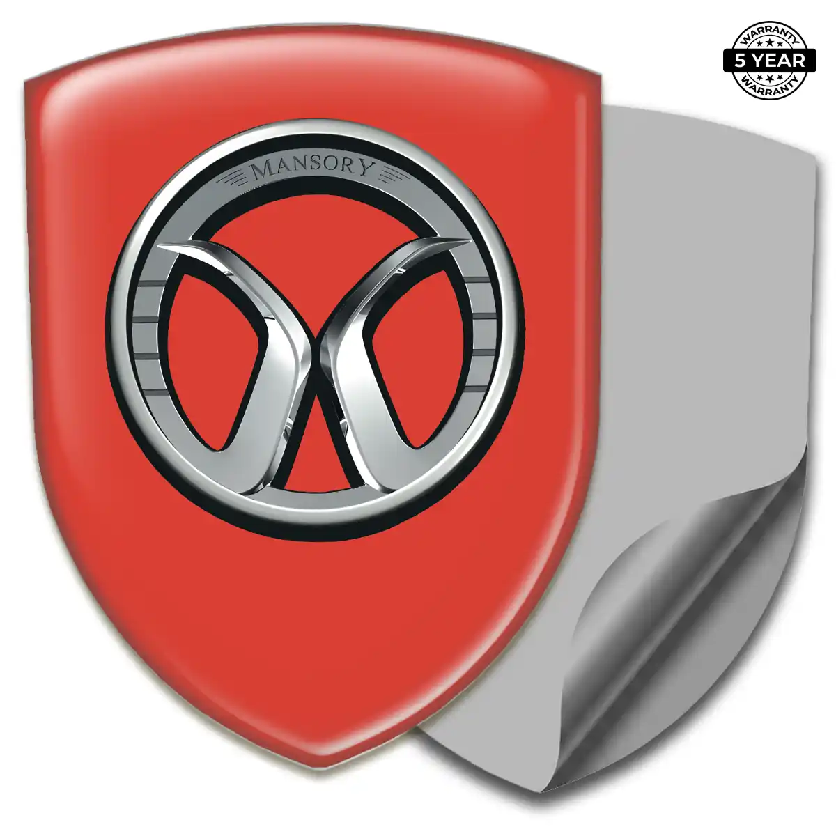 Mansory Car Emblem Overlay Sleek Style