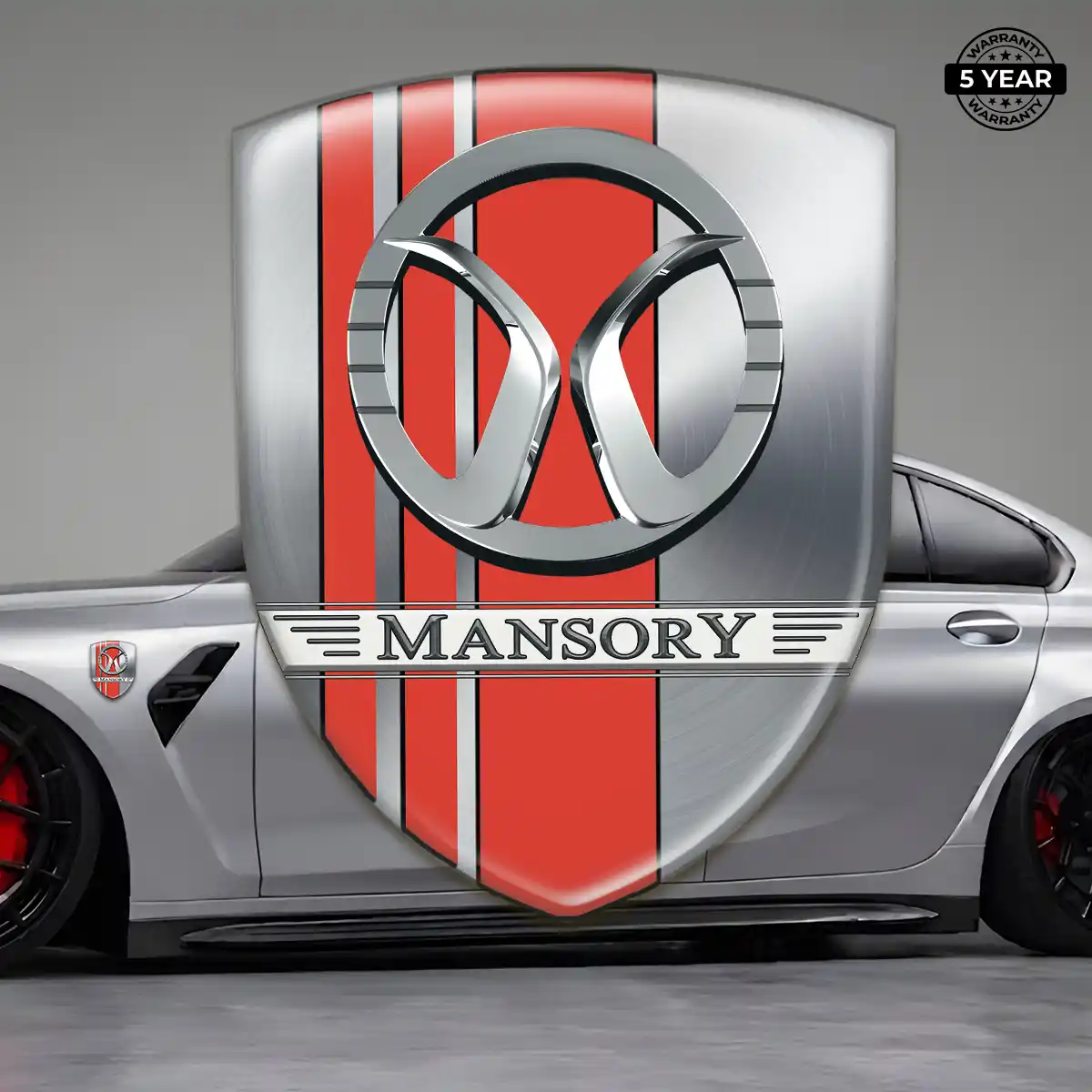 Mansory Car Emblem Sticker Elite Edition