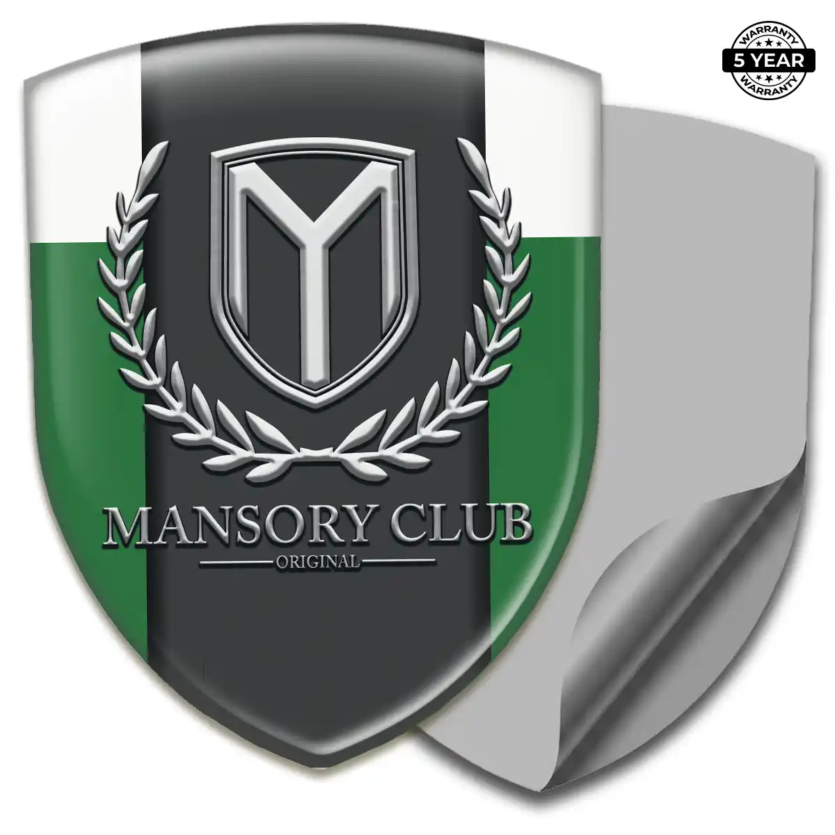 Mansory Car Emblem Sticker Interior Luxe