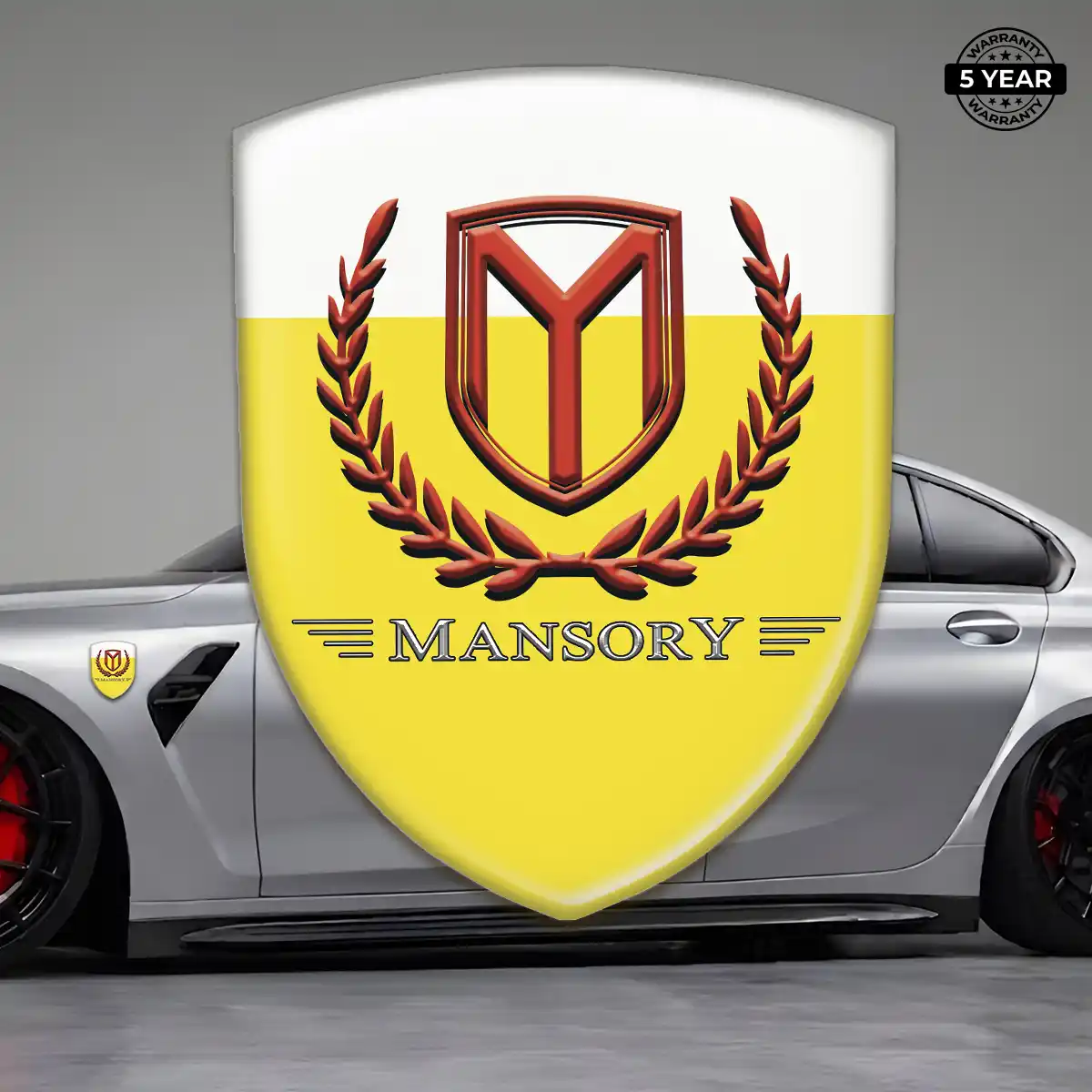 Mansory Car Emblem Sticker Noble Edition