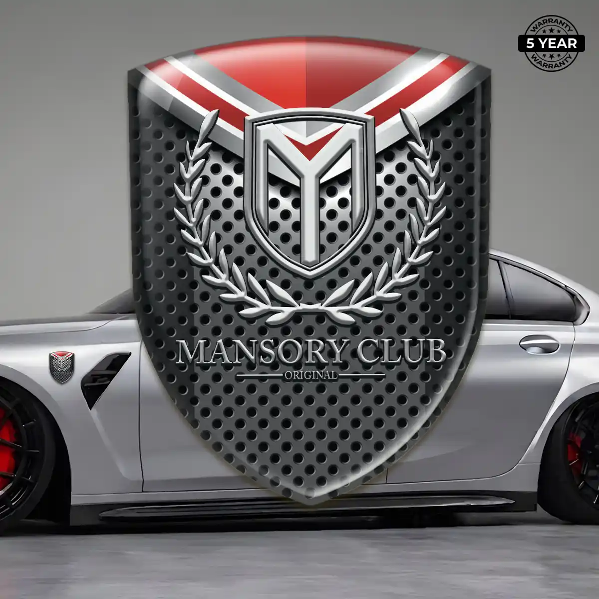 Mansory Car Emblem Sticker Opulent Line
