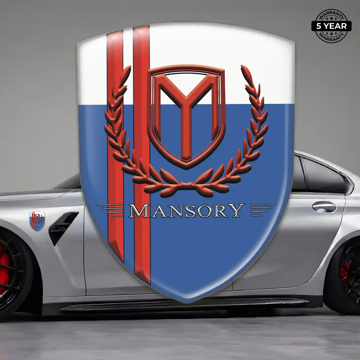 Mansory Car Emblem Sticker Prestige Line