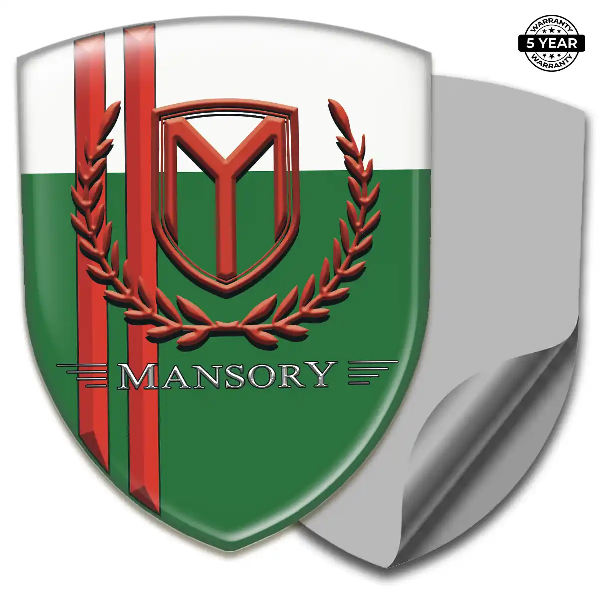 Mansory Car Emblem Sticker Refined Design