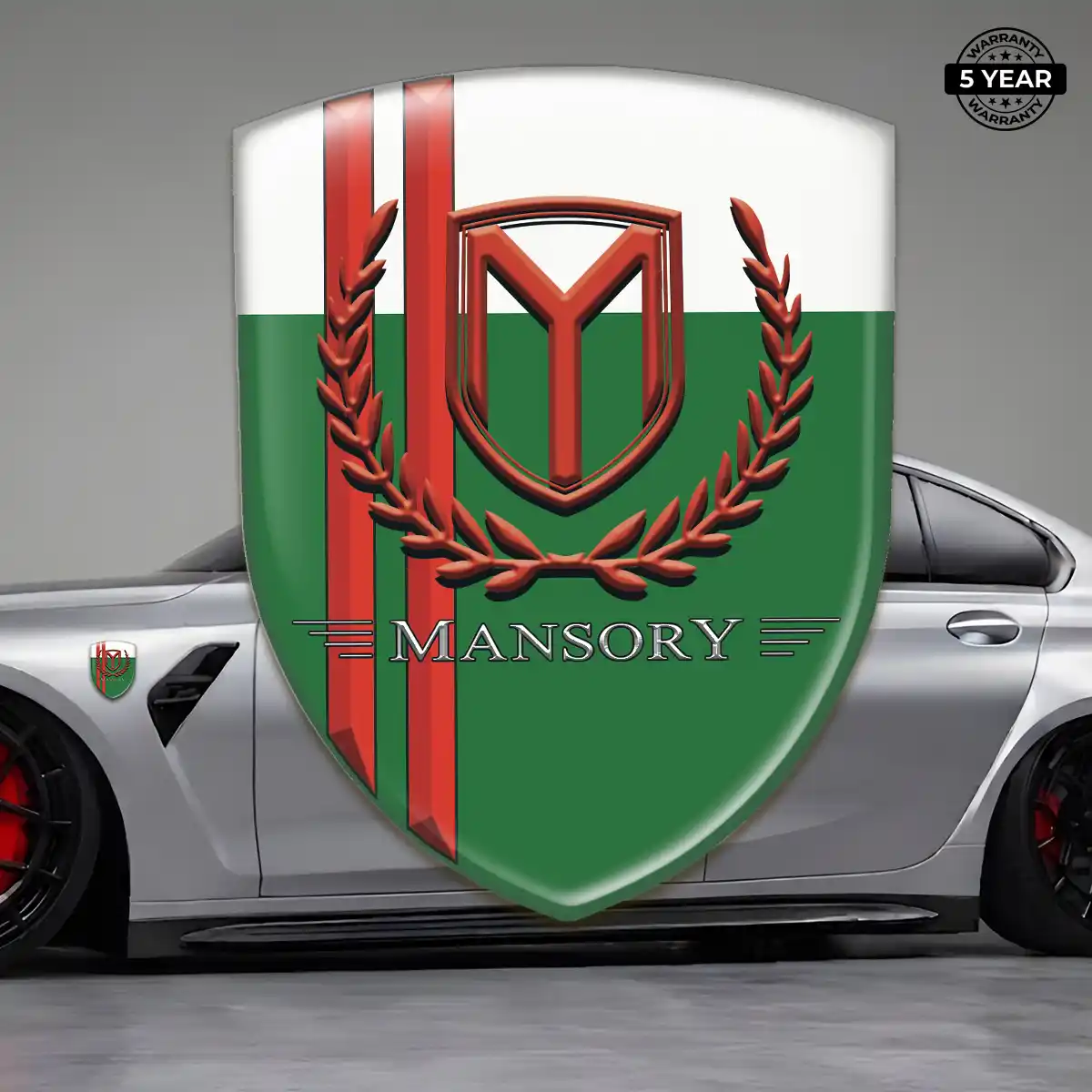 Mansory Car Emblem Sticker Refined Design