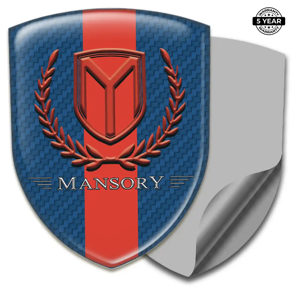 Mansory Car Emblem Sticker Signature Grade