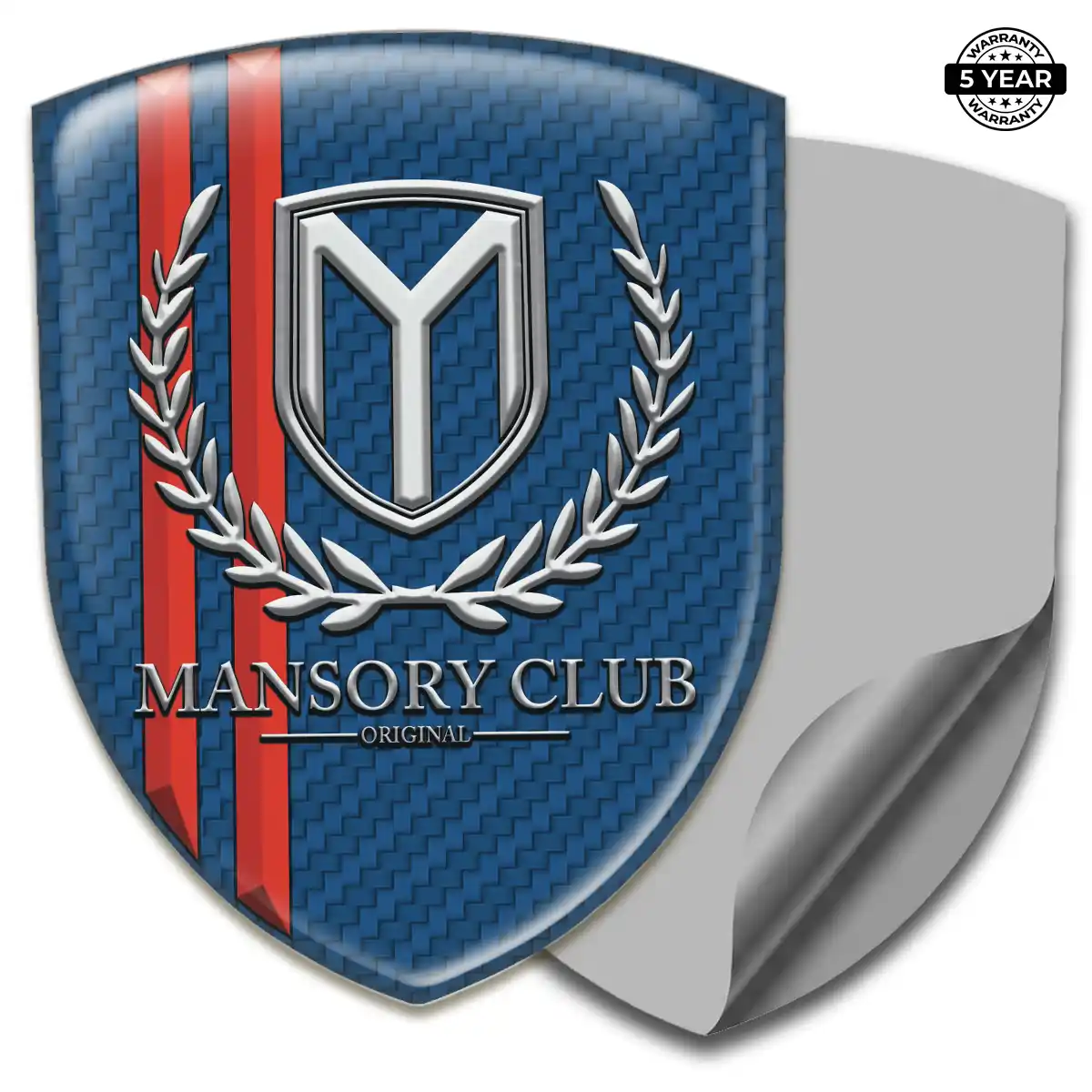 Mansory Car Emblem Sticker Sleek Style