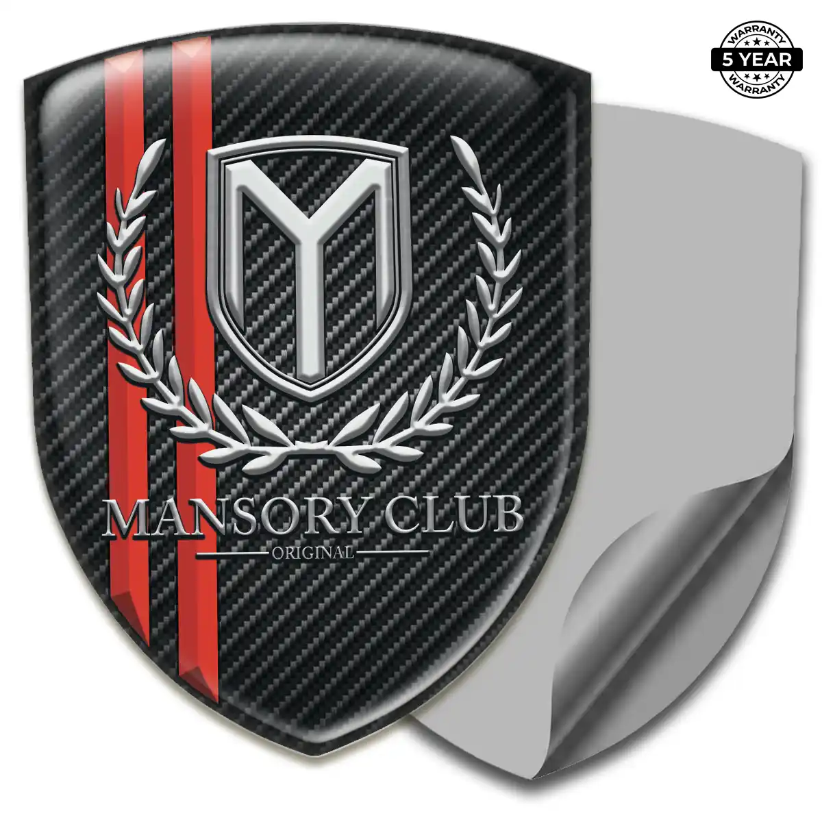 Mansory Car Emblem Sticker Superior Craft
