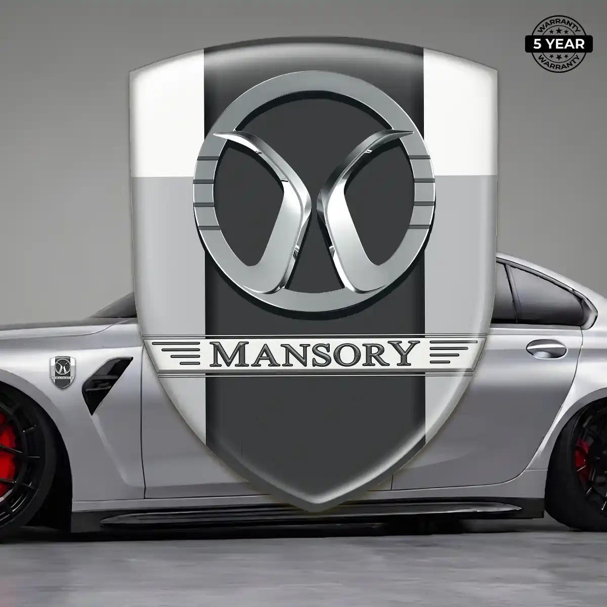 Mansory Car Logo Decal Elite Finish