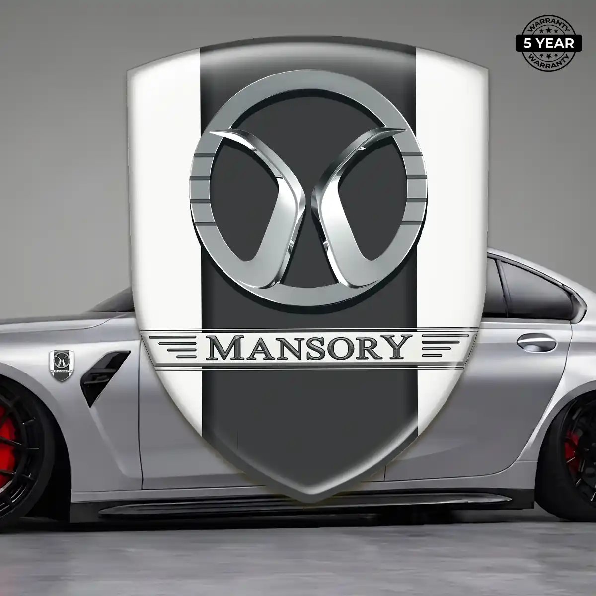 Mansory Car Logo Decal Exclusive Series
