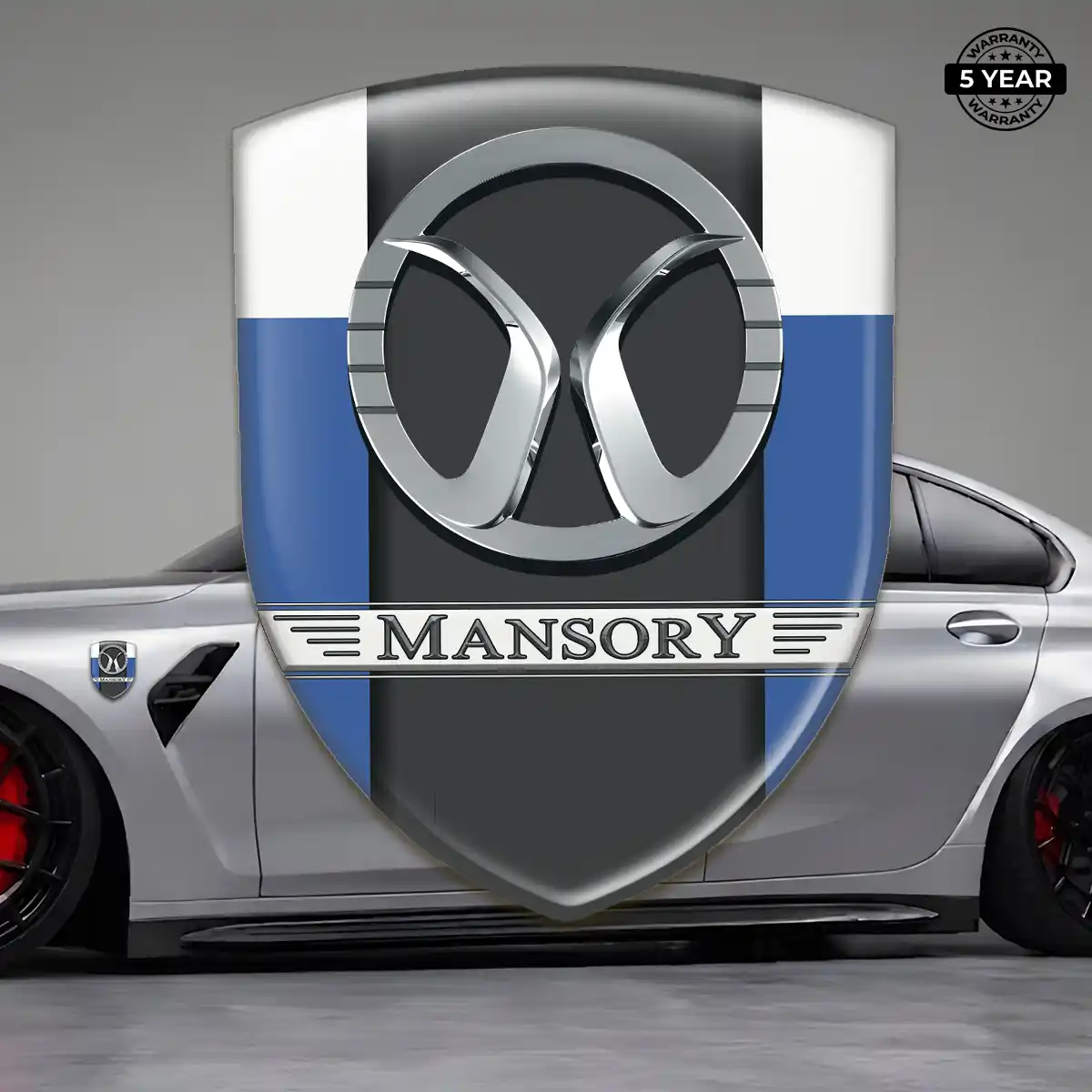 Mansory Car Logo Decal Prime Quality