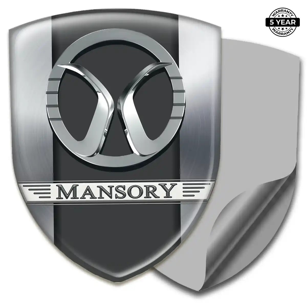 Mansory Car Logo Decal Resin Elite