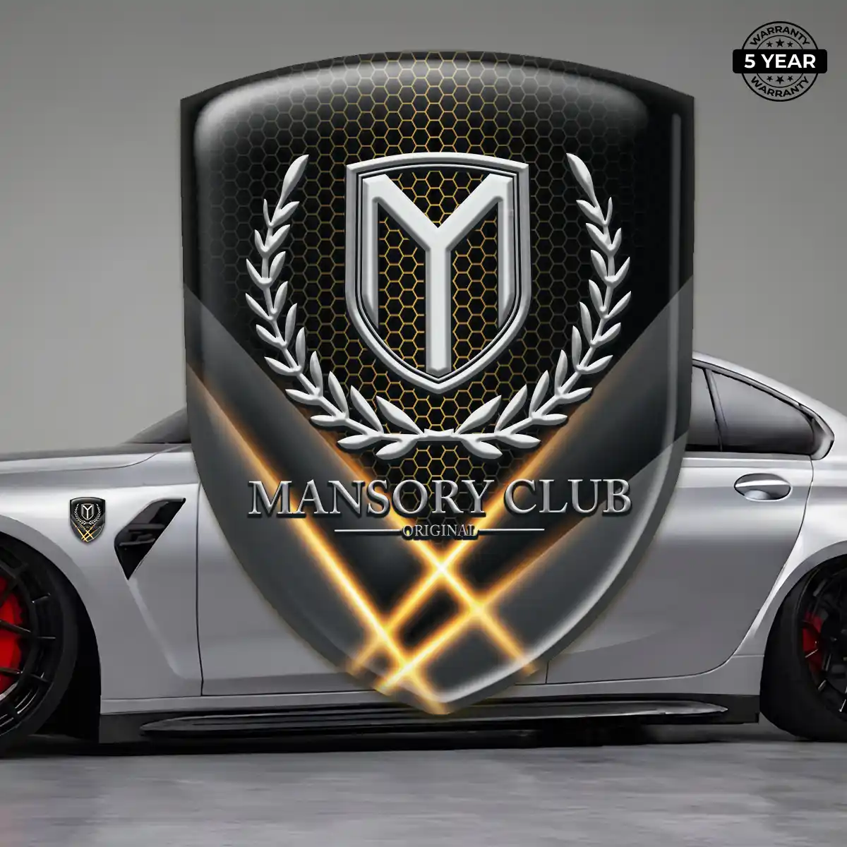 Mansory Car Logo Decal Signature Grade