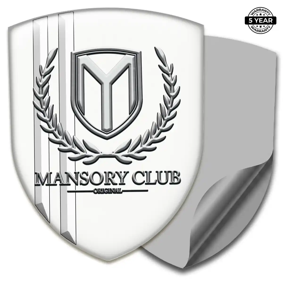 Mansory Car Logo Decal Sleek Style