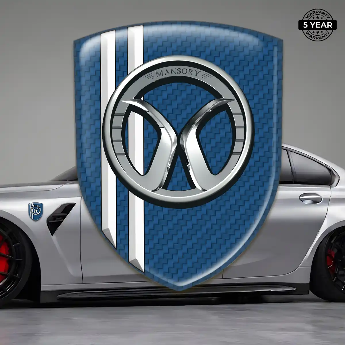 Mansory Crest Emblem Elite Finish