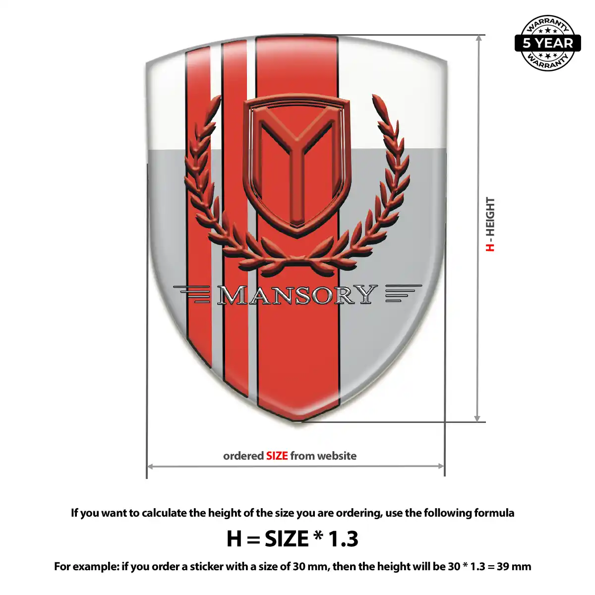 Mansory Crest Emblem Interior Luxe