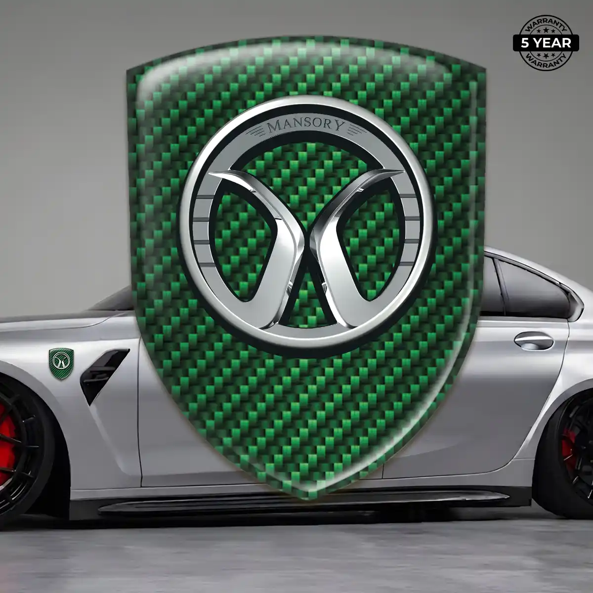 Mansory Crest Emblem Resin Luxe