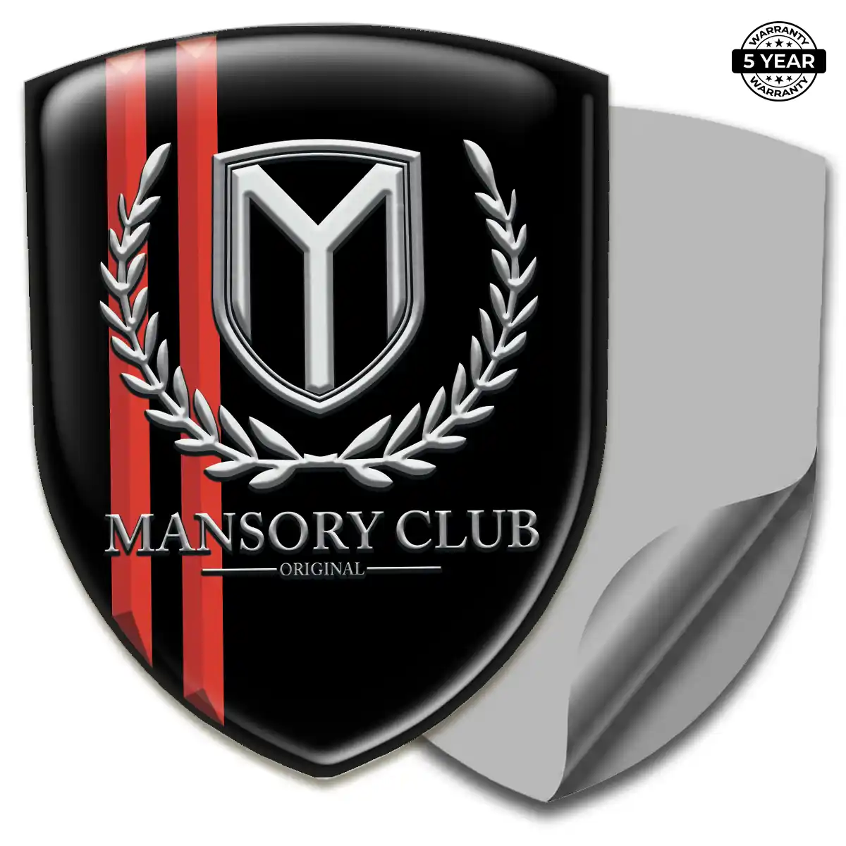 Mansory Crest Emblem Sleek Style