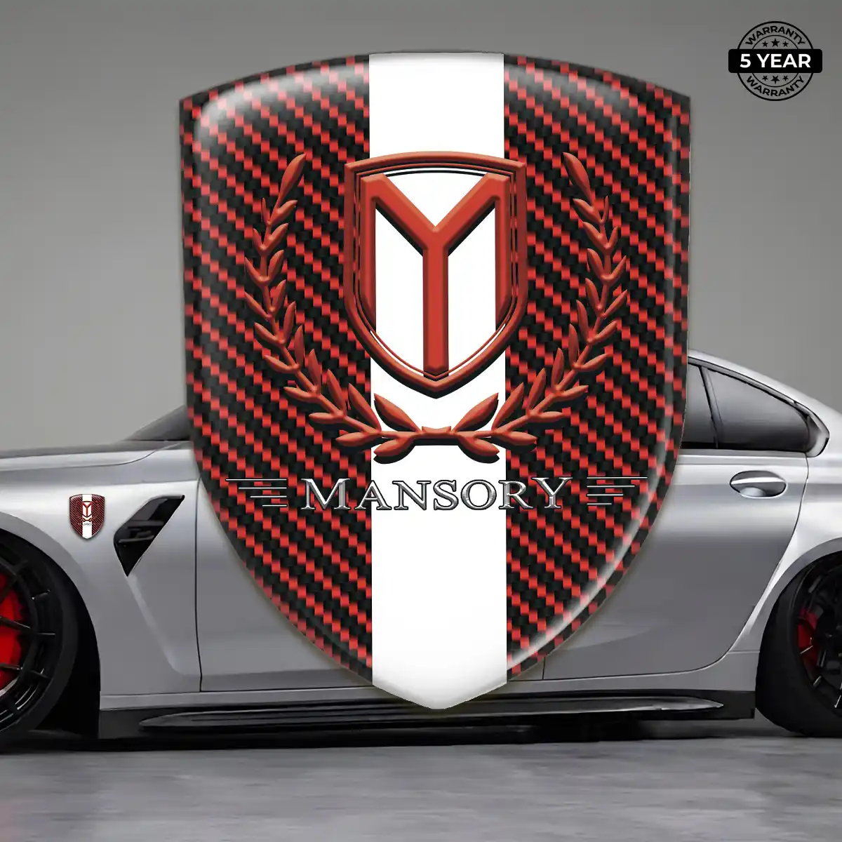 Mansory Crest Logo Emblem Deluxe Edition