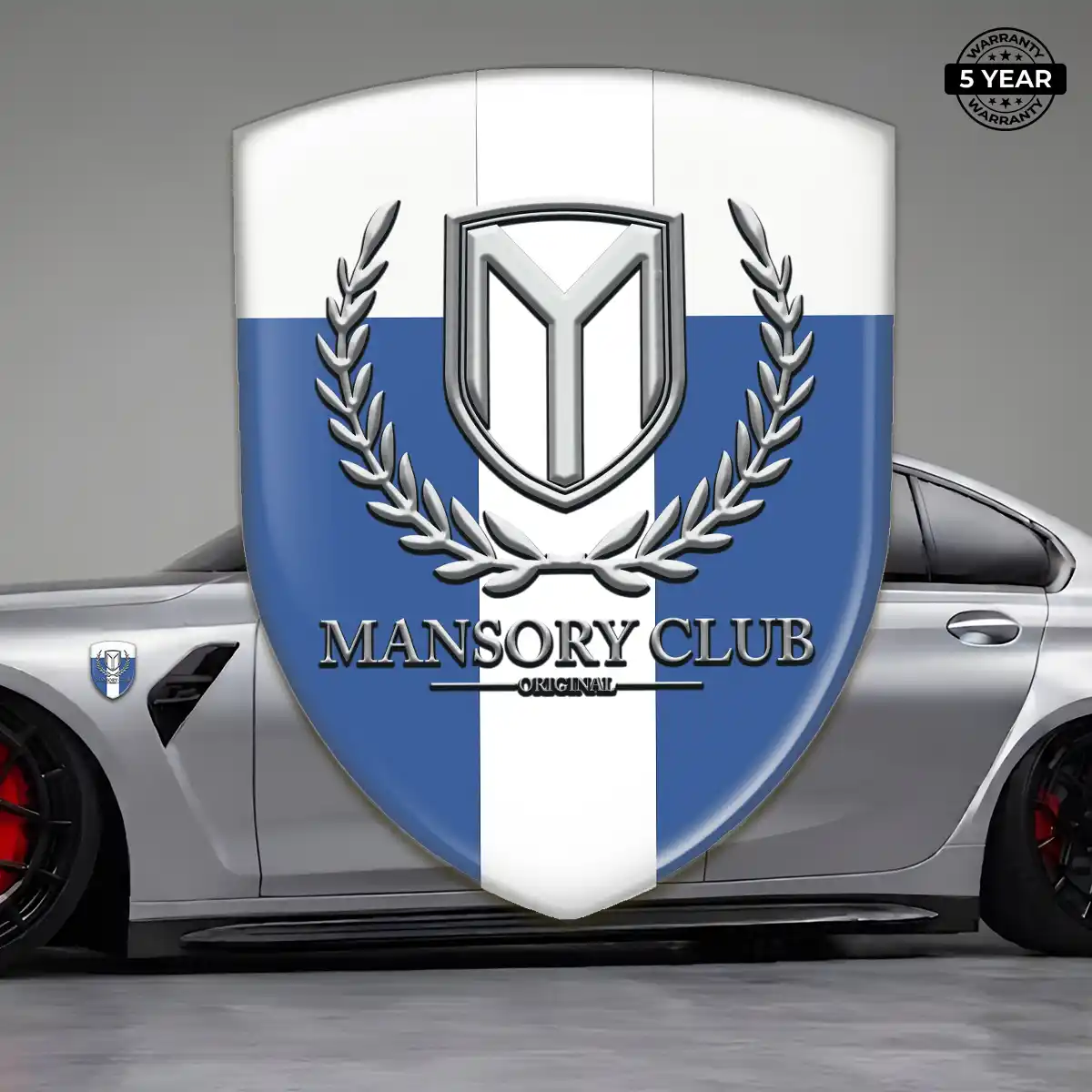 Mansory Crest Logo Emblem Elite Edition