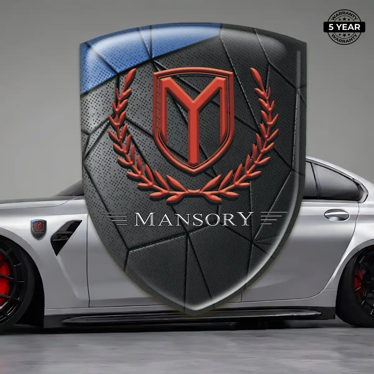 Mansory Crest Logo Emblem Elite Finish