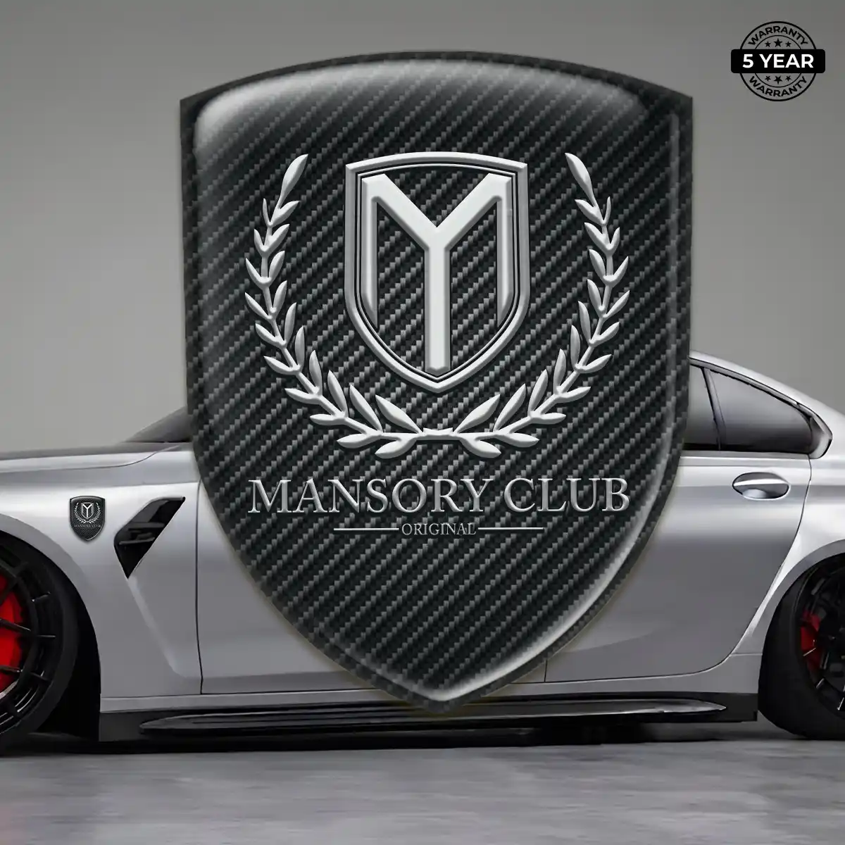 Mansory Crest Logo Emblem Noble Edition