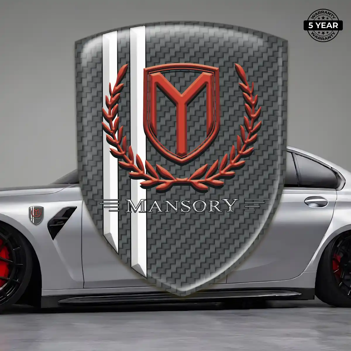 Mansory Crest Logo Emblem Opulent Line