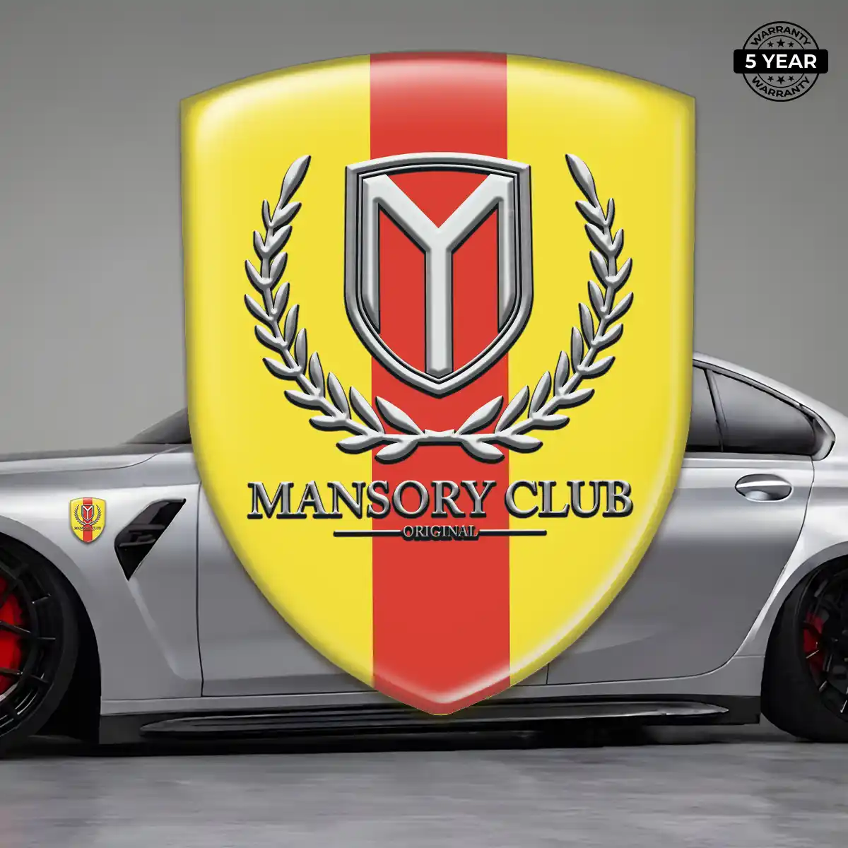 Mansory Crest Logo Emblem Prestige Line