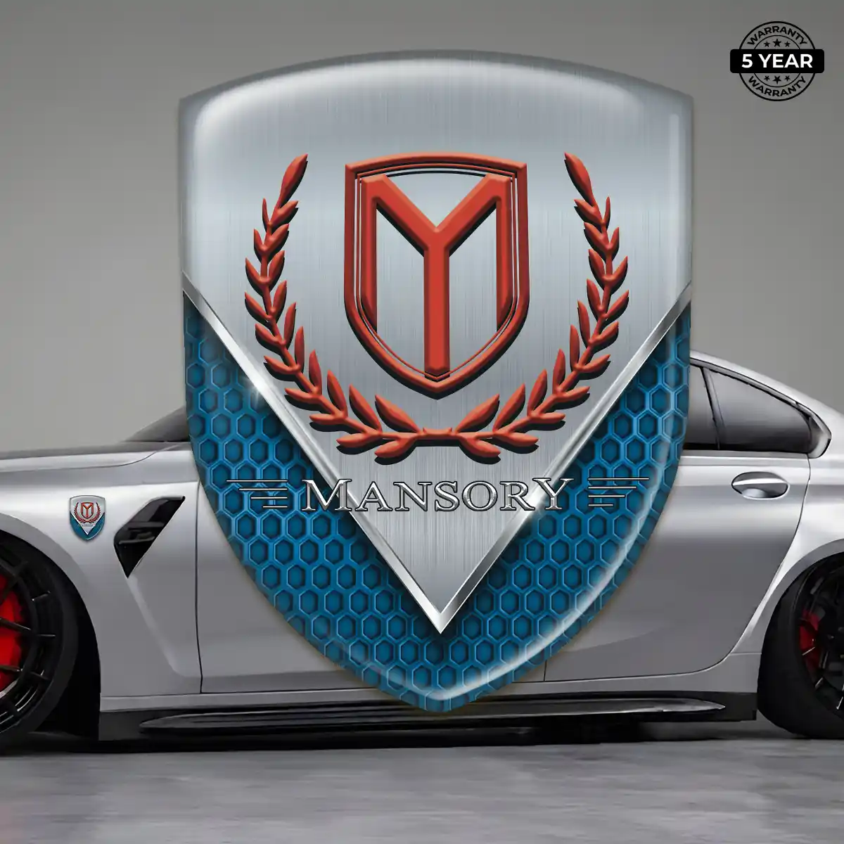 Mansory Crest Logo Emblem Prime Quality