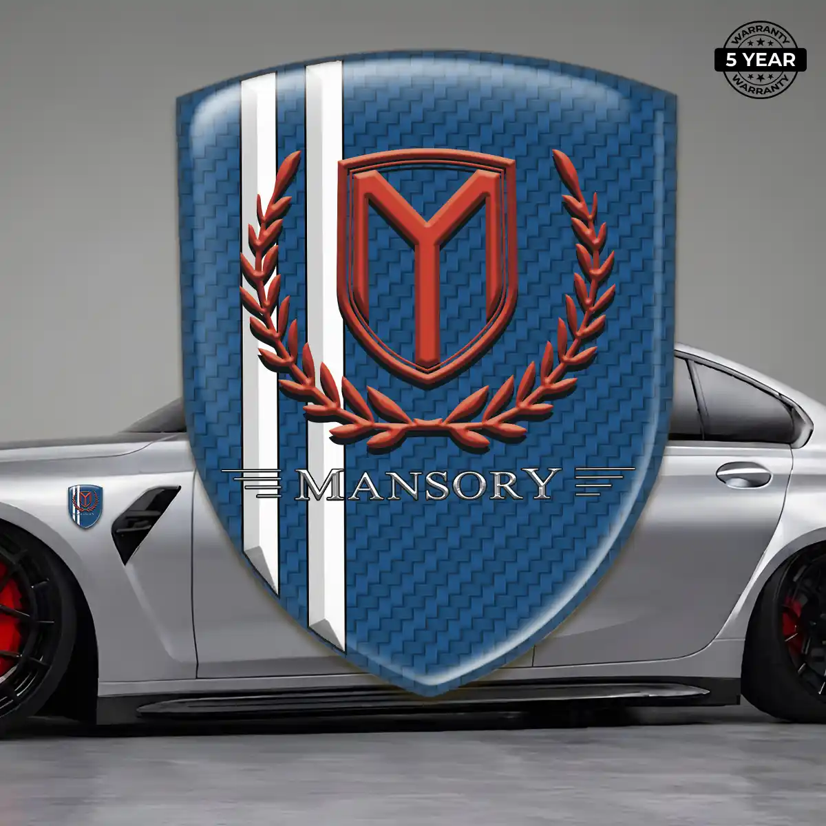 Mansory Crest Logo Emblem Resin Elite